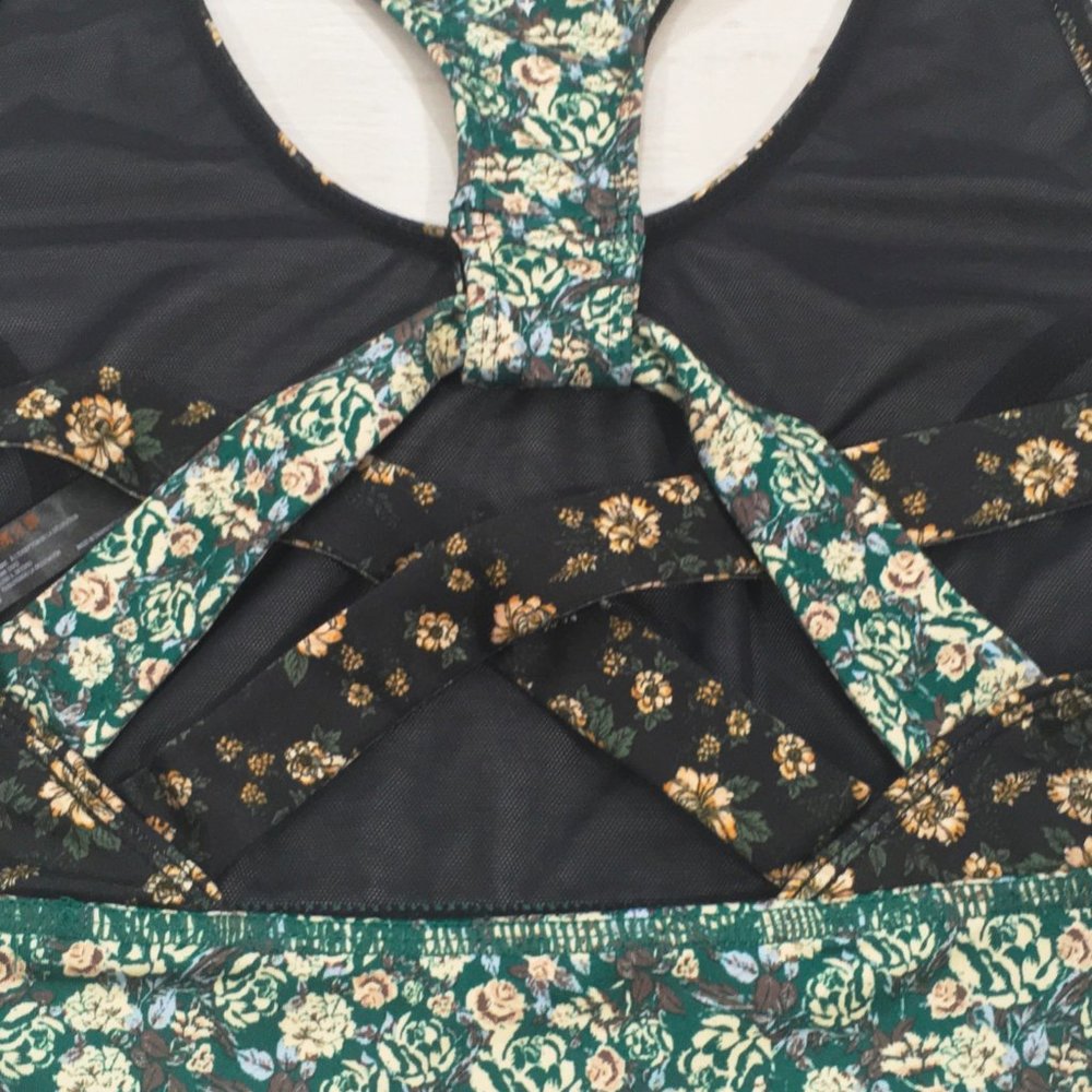 Free People Movement Printed Synergy Sport Crop Top - Picture 9 of 12